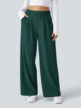 Halara - Regular M(8-10) - Forest Biome Waffle Pants